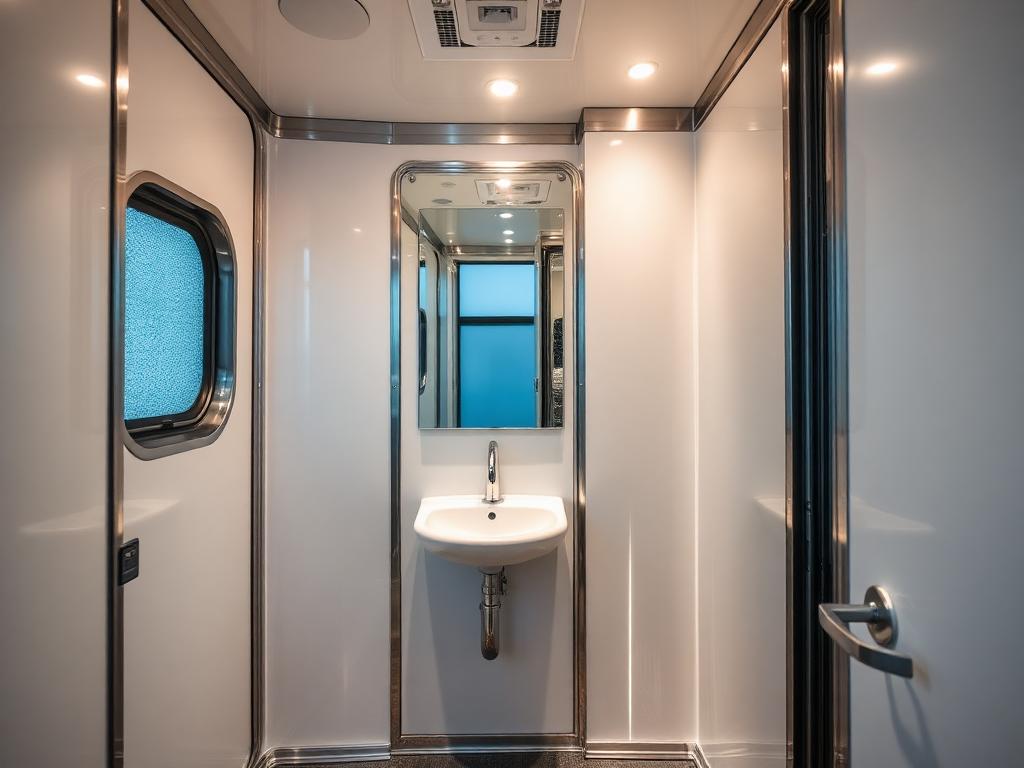 Luxury Restroom Trailers in Albion, MI